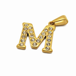 1pcs MOQ Liontin Huruf Kecil Inisial Baja Anti Karat 26 Huruf <span class=keywords><strong>Old</strong></span> <span class=keywords><strong>English</strong></span> Perhiasan Emas 18k Liontin Huruf Inisial Monogram - Product Image 4