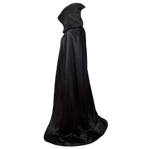 Cape à capuche pointue de vampire ou de guerrier médiéval pour Halloween, carnaval, costume complet pour hommes, femmes et garçons - Product Image 2