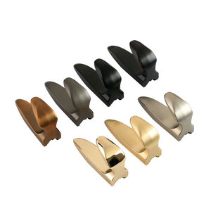 Minimalist Animal Shape Wall Mounted <b>Hooks</b> Gold Bronze Black Silver For <b>Kitchen</b> Bathroom Entryway Coat Rack - Product Image 1