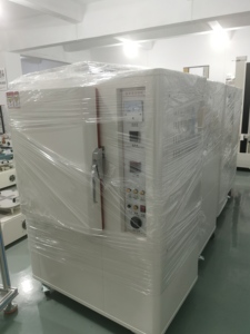 Testeur de résistance au jaunissement, chambre d'essai de vieillissement <span class=keywords><strong>UV</strong></span> pour le jaunissement par l'âge, pour caoutchouc, plastiques, cuir, textiles et matériaux de revêtement - Product Image 3