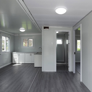 Casa contenedor móvil portátil expandible de 40 pies prefabricada personalizada al por mayor con panel sándwich para uso en exteriores - Product Image 2