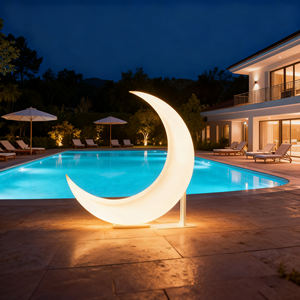 Remote Rgb Kleur Veranderende Led Verlicht Tuinmeubilair Waterdicht Outdoor Decoratieve Landschapsverlichting Halve Nieuwjaarsdag - Product Image 1