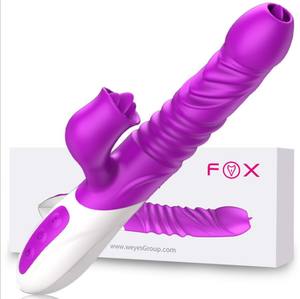 Masajeador de mano eléctrico con calefacción telescópica para clítoris, consolador <span class=keywords><strong>vibrador</strong></span> para lamer la lengua AV para orgasmo, Juguetes sexuales para mujer, Vagina - Product Image 6
