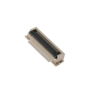 ขั้วต่อ FPC/FFC แบบ ZIF มุมฉาก ชนิดสัมผัสจากด้านล่าง แบบ SMT แนวนอน ระยะพิทช์ 0.5 มม. รุ่น XFE ความสูง H=4.7 มม. พร้อมระบบล็อคแบบพลิก - Product Image 3