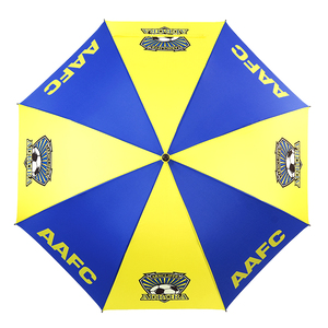 Большой большой размер автоматический открытый индивидуальный цвет водонепроницаемый ветрозащитный спортивный роскошный мужской прямой зонт для гольфа с принтом логотипа - Product Image 2