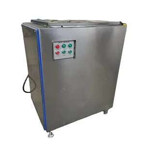 Picadora de carne congelada 304 de acero inoxidable automática de gran capacidad industrial a la venta