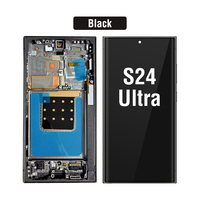 Pantalla AMOLED OEM de 6.78 Pulgadas para Samsung Galaxy S24 Ultra con Soporte FRMA, Repuesto para Reparación de Huellas Dactilares, Solución para Pantallas Rotas