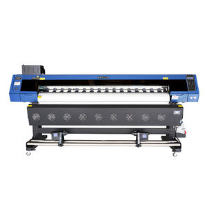 Machine d'impression à solvant écologique à faible entretien, têtes d'impression Eps I3200, système automatique de vérification et de nettoyage des buses, réduction des temps d'arrêt - Product Image 1