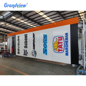 In piedi lungo la strada in acciaio inox pilone segni direzionali Totem Wayfinding lettere illuminate Led cartellone pubblicitario cartelli - Product Image 2