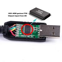 FT232RL Chip USB a 3,3 V TTL UART Serial Converter Extremo del cable Conector pelado Programa Flash Cable de descarga 6FT TTL-232R-3V3-WE