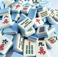 Tuiles de Mahjong Américaines en EVA Imperméables OEM ODM, Tuiles de Mahjong Flottantes Personnalisées Multi-couches pour Piscine, Idéales pour Fêtes et Clubs