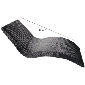 Chaise longue de plage en rotin pour l'extérieur, pour jardin et piscine - Product Image 5