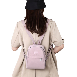 <span class=keywords><strong>Mochila</strong></span> de Moda <span class=keywords><strong>Mini</strong></span> para Mujer, Diseño 2026, Gran Capacidad, Bolso de Hombro Escolar con Cierre de Cremallera - Product Image 1