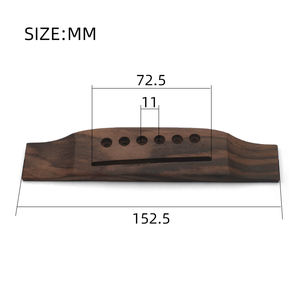 6 corde Palissandro 152.5 MILLIMETRI Acousitic <span class=keywords><strong>Chitarra</strong></span> Folk <span class=keywords><strong>Chitarra</strong></span> Ponte per 41 'Acustica <span class=keywords><strong>Chitarra</strong></span> Luthiers - Product Image 5