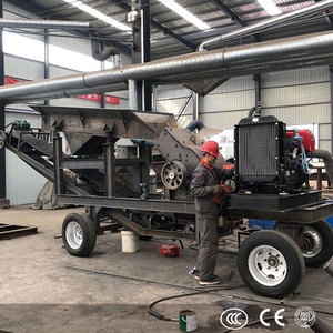 Mini broyeur d'or professionnel, équipement de traitement des minerais, incluant des machines de concassage de pierres et de fabrication de sable de type industriel. - Product Image 3