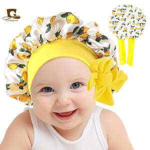 <span class=keywords><strong>Gorro</strong></span> para bebés y niños, bonito <span class=keywords><strong>gorro</strong></span> redondo con lazo colorido para <span class=keywords><strong>gorro</strong></span> de dormir y pañuelo para la cabeza - Product Image 5