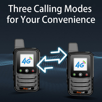 Professionnel M5 Android Poc 4G réseau LTE DMR bidirectionnel pour Radio talkie-walkie longue portée 5000km 2 voies UHF VHF DMR paire