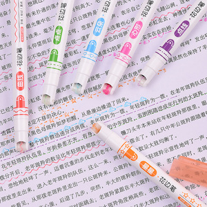 Bút Dạ Quang 6 Kiểu Bút Dạ Quang Có Đầu Lăn 6 Màu G-0546 Dạ Quang - Product Image 3