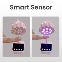 Lampe de séchage UV LED professionnelle H22 pour vernis à ongles, à usage domestique, avec support réglable en temps et forme de pomme de douche, pour la vente en gros