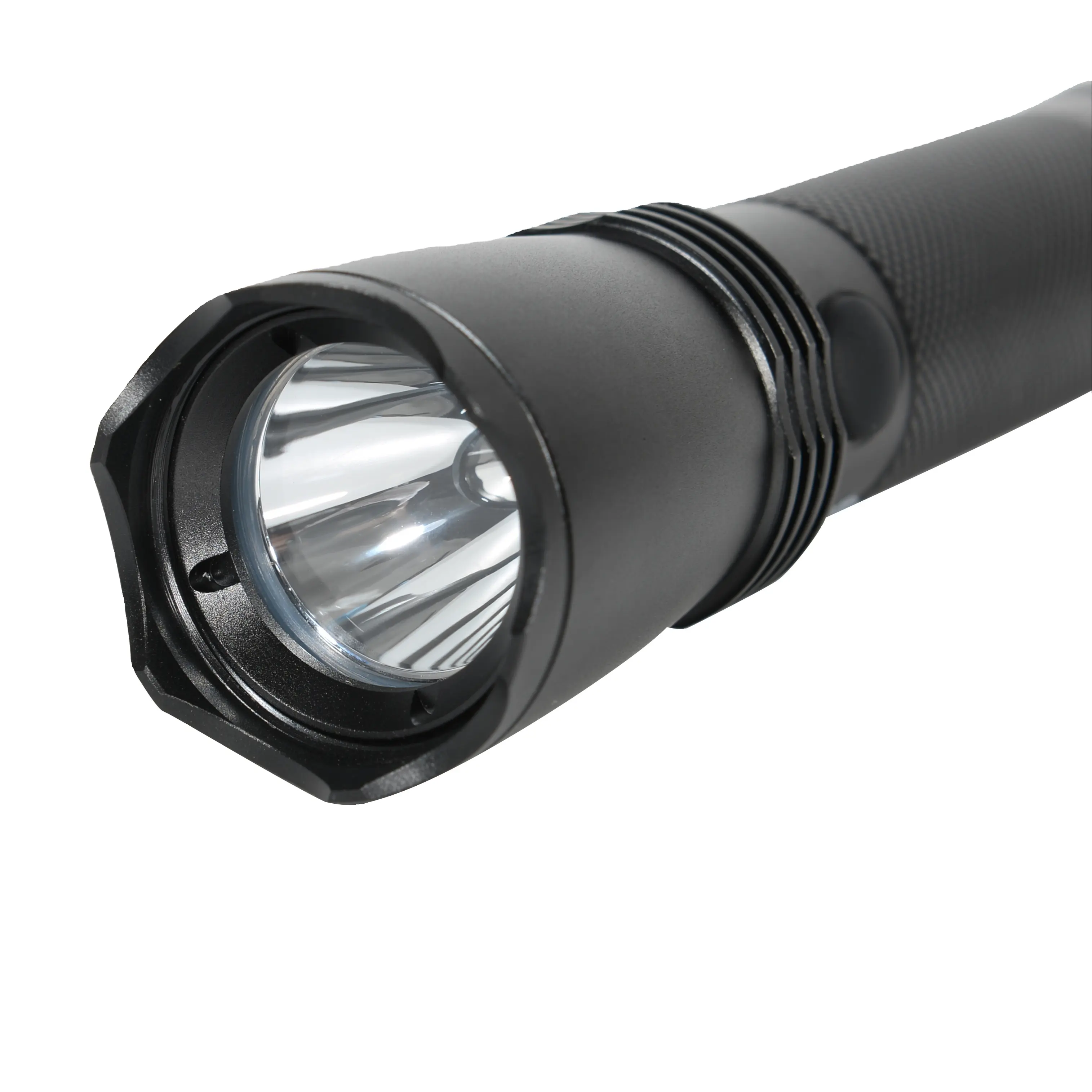 High Lumen Flashlight 3000 Lumen Hand Torch Light Zoom-able Rechargeable Flashlight