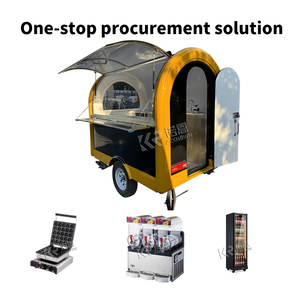 Food Truck <span class=keywords><strong>Usato</strong></span> Personalizzato <span class=keywords><strong>con</strong></span> Estensione per Piccole Imprese, Completamente Attrezzato, Mobile per Ristorazione Veloce - Product Image 2