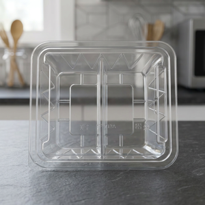 Contenedor Rectangular Transparente de Plástico para Panadería, Caja Desechable de PET para Envasado de Alimentos - Product Image 3