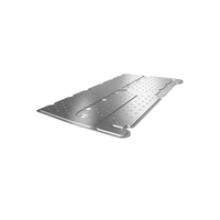 Plaque de refroidissement de batterie EV en aluminium 6061-T6 usinée sur mesure par CNC