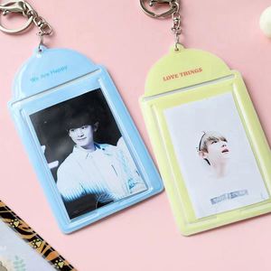 Custom Design Cute Korea Fashion Pc <b>Holder</b> Pvc <b>Card</b> Cover Photo case Kpop Photocard Stars Photo Collect <b>Card</b> <b>Holders</b> - Product Image 6
