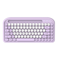 Mini Teclado Inalámbrico Retro Tipo Máquina de Escribir de 85 Teclas, Venta al por Mayor de Fábrica, para Uso en Oficina y Hogar, Compatible con Win/iOS/Android