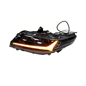 Faro LED de Encendido Secuencial para Honda City 2009-2014, Lámpara Delantera con Luz de Circulación Diurna DRL y Señal de Giro Dinámica - Product Image 1