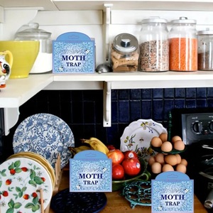 Pièges à mites en papier adhésif pour la lutte antiparasitaire des mites des vêtements, des armoires et des garde-manger, vente en gros - Product Image 5