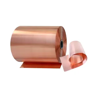 0.009mm Customizable Size Rolled Copper Foil And Strip Copper Foil For Lithium Battery