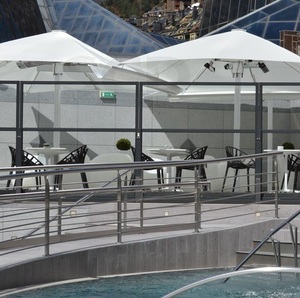 8-18 mètres Plage <span class=keywords><strong>Parasol</strong></span> Casino Aire de Jeux Thème Amusement Park Resort Hôtel Parapluie <span class=keywords><strong>Parasol</strong></span> Grand Parapluie Usine Avec Logo - Product Image 3