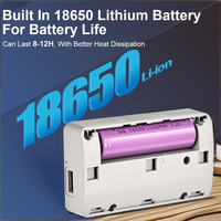 Niuniu QX-2352A Mini 5V DC Online UPS 5400mAh Baterai Cadangan Catu Daya Tak Terputus Kamera CCTV Router WiFi Fase Tunggal