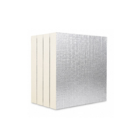 Panneau d'isolation sandwich en mousse phénolique ignifuge et imperméable pour système de construction de murs et de toitures