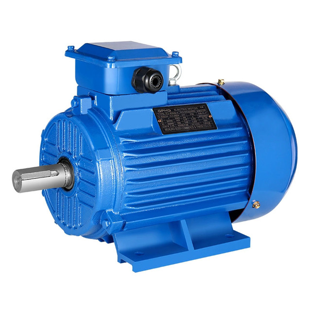 YE2-90L-2 2.2Kw 3Hp 3000 Rpm Three Phase AC Asynchronous Induction Motor IE2 Efficiency IP55 Protection 220V~660V 2Poles 50/60Hz