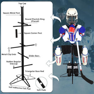 Accesorios de <span class=keywords><strong>hockey</strong></span> sobre hielo, equipo deportivo de metal, estante de secado de almacenamiento para adultos - Product Image 5