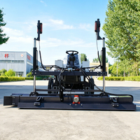 Niveleuse laser autoportée JIUBANG avec moteur essence/pétrole importé, puissance 22,8 kW, poids 1000 kg, 220 V, guidage laser intelligent, CE 1