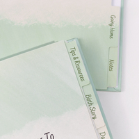 Ensemble cadeau de planificateur de gratitude quotidien A5 personnalisé, agenda, carnet avec reliure spirale