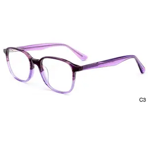 hochwertige rahmen für brille quadratische augenbrille für männer schildkröte acetat brillenrahmen