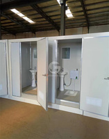 Toilettes portables préfabriquées innovantes de haute qualité avec douche, salle de bain sanitaire et toilettes mobiles portables
