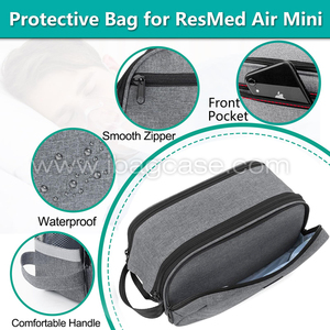 Étui de rangement pour équipement d'<span class=keywords><strong>apnée</strong></span> avec logo personnalisé, <span class=keywords><strong>sac</strong></span> de transport compact pour machine CPAP - Product Image 4