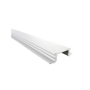 Profilo in Lega di Alluminio Serie 6000 da 3 Metri, 24.5x7mm, Interno Quadrato 12mm, Tempra T5, Superficie Anodizzata per Installazioni a Incasso - Product Image 5