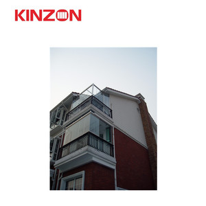 <span class=keywords><strong>Puerta</strong></span> <span class=keywords><strong>de</strong></span> Vidrio Plegable Tipo Acordeón para Balcón, <span class=keywords><strong>Puerta</strong></span> Plegable sin Marco para Patio con Vista Transparente - Product Image 6