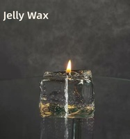 Hochwertiges, ungiftiges, umweltfreundliches, 100% natürliches, transparentes Gel-Wachs, weich und hart, für die Kerzenherstellung mit kostenlosem Muster.