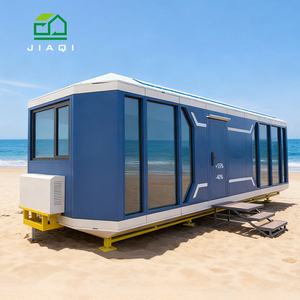 Cabine mobile multifonctionnelle de haute qualité, <span class=keywords><strong>sortie</strong></span> d'usine, avec roues, maison préfabriquée pour habitation, hôtel, voyage - Product Image 1