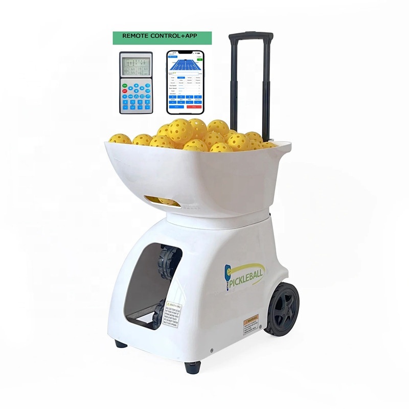 Drop Shipping Professional Pickle Ball Feeding Machine Pickle Ball Launch Machine With App and Remote Control for Training
