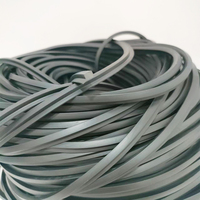 Gummi-O-Ring-Schnur NBR FKM EPDM Silikon Massiv Rund Extrudiert für Maßgefertigte O-Ringe Dichtungen OEM/ODM Topseals Shanghai
