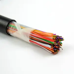 High Quality cat3 UTP 26AWG large logarithm 100 pair telephone cable Communication Cables hsyv cable telephone