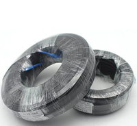 Kabel Fiber Optik Drop FTTH 300M Patch Cord SC ke SC UPC APC Simplex SM Single Mode Outdoor Hitam